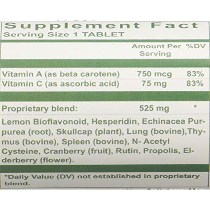 Nutri-West - Sino-Lung Formula 60 Tablets - Image 3
