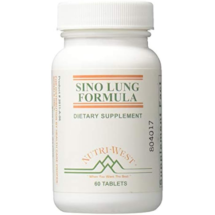 Nutri-West - Sino-Lung Formula 60 Tablets - Image 1