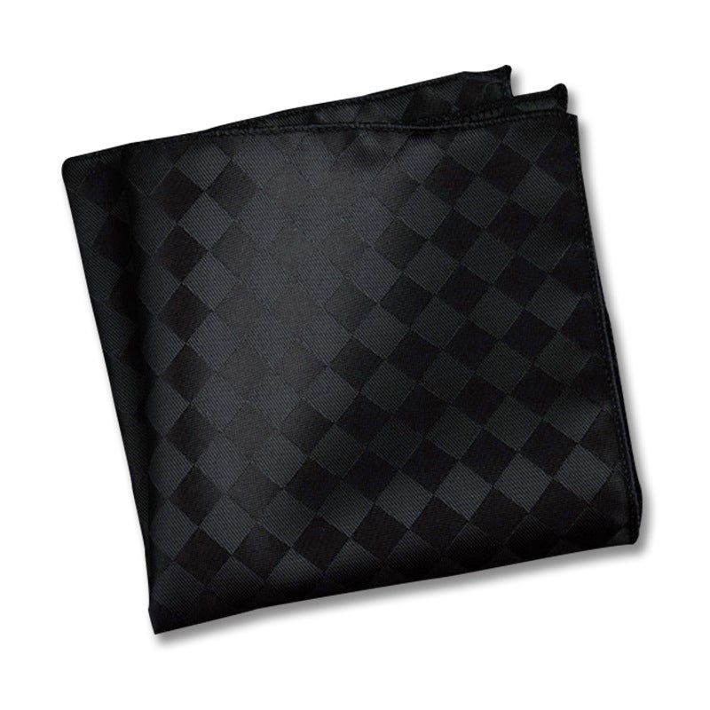 Men'S Suit Small Square Scarf Factory Fashion Polyester Fashion Accessories Vintage Embroidery Pattern Pocket Towel Men'S Clothing - Image 5