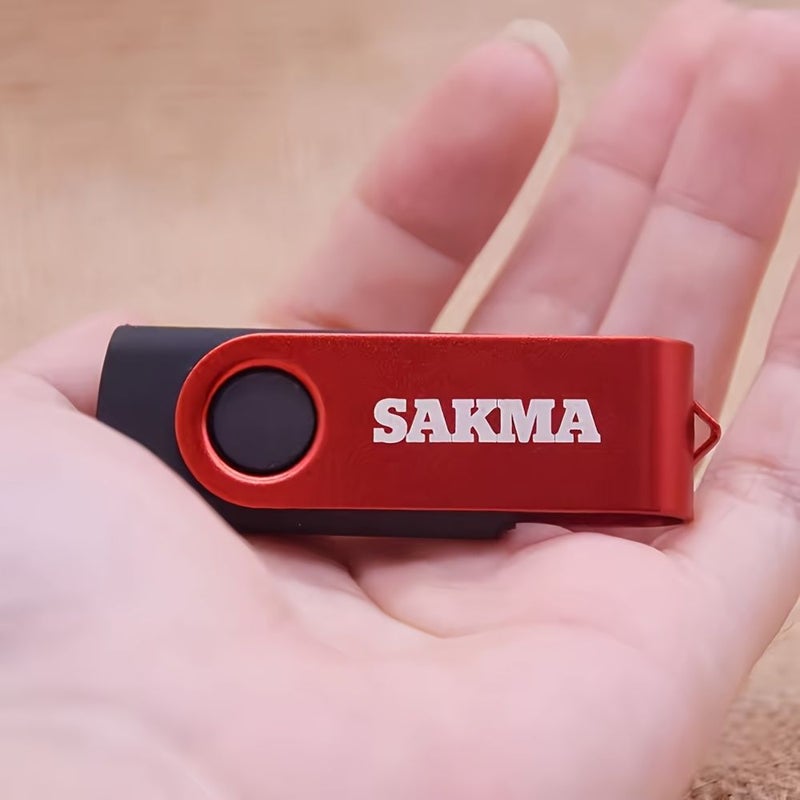 Black 30 Pcs Rotating USB 2.0 Flash Drive 128MB Pen Drive Stylish Gift - Image 4