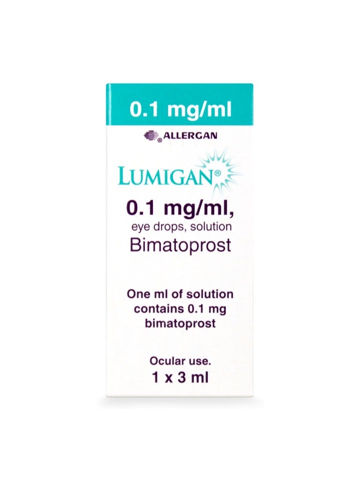 Allergan Lumigan 0.1mg\ml Eye Drop  - Image 5