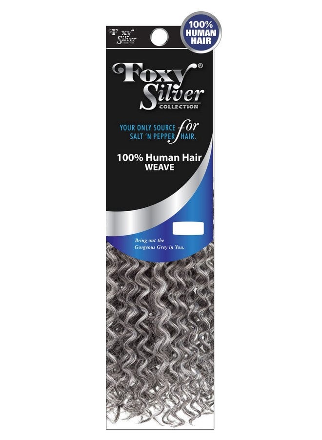 Foxy Silver - Weave Foxy Silver (Weave Hh Jerry Curl) 10 Inch 100% Human Hair Weave In 51 - Image 1