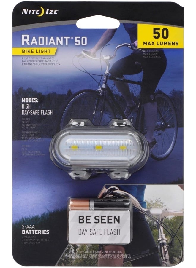 NiteIze ضوء الدراجة Radiant® 50 - أبيض  - Image 2