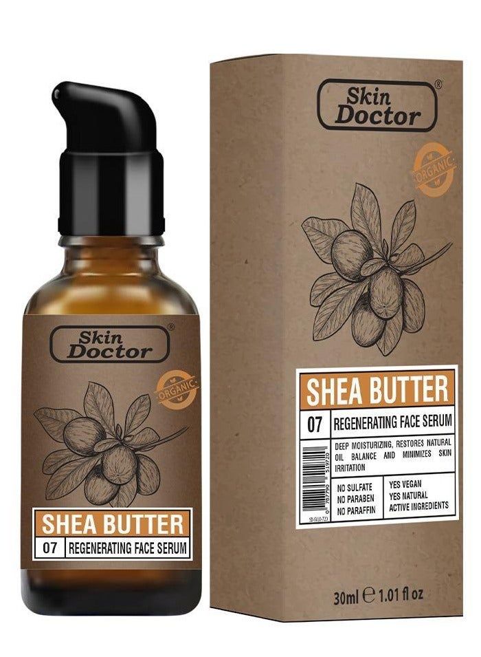 Shea Butter Regenerating Face Serum 30ml