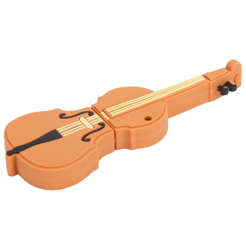 Violin Shaped USB Flash Drive 16GB Plug and Play for Music Storage - Image 2