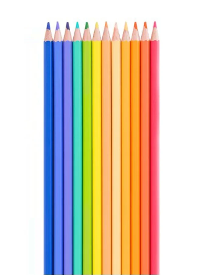 Share The Love Share the Love 24 Color Pencil Set – Smooth & Vibrant Colored Pencils for Drawing, Sketching, Shading & Coloring Books