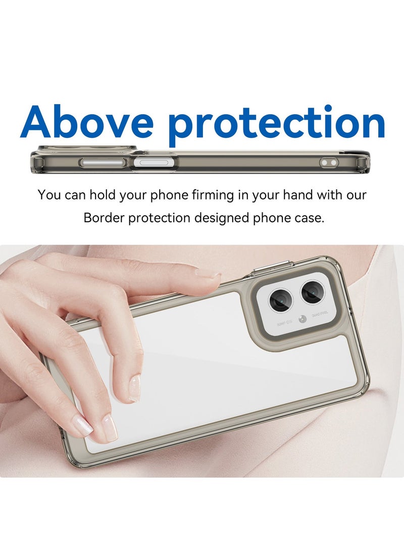 URBBKING Protective Case Cover For Motorola G55 5G Grey - Image 4