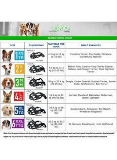 Zeus Alpha TPR Muzzle for Large Dogs, Comfort Fit Design Prevents Biting, Barking and Chewing, Black  - Image 2