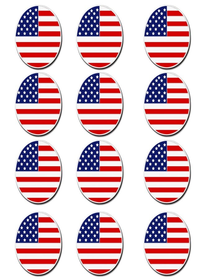 FINGER TEN Golf Ball Marker with Hat Clip or Markers Only (American Flag) - Image 1