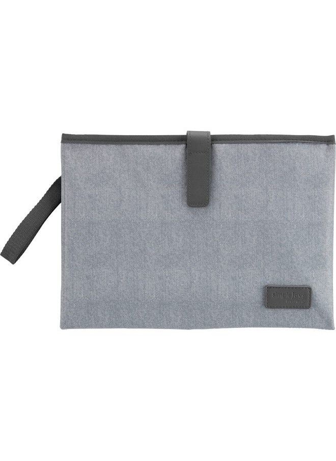 Simple Joys by Carter's Baby Changing Wallet Heather Grey One Size  - Image 2