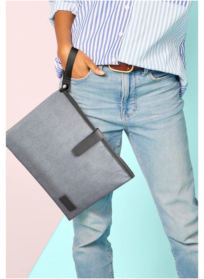 Simple Joys by Carter's Baby Changing Wallet Heather Grey One Size  - Image 5