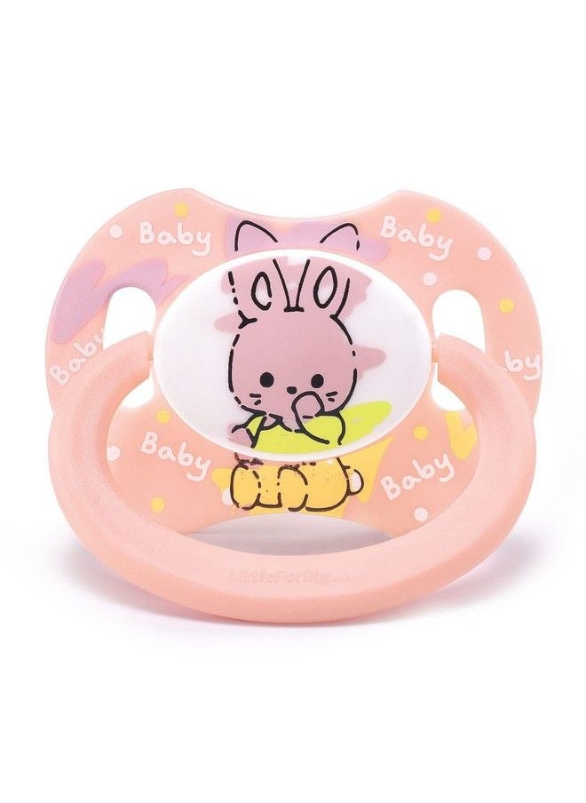 Littleforbig Bigshield Generationii Adult Sized Pacifier Baby Cuties Pattern Pink Bunny  - Image 1
