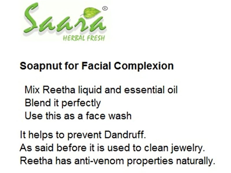 SAARA : Soapnut l Boondi Kottai l Kumkudukaya, 100 gm - Image 5