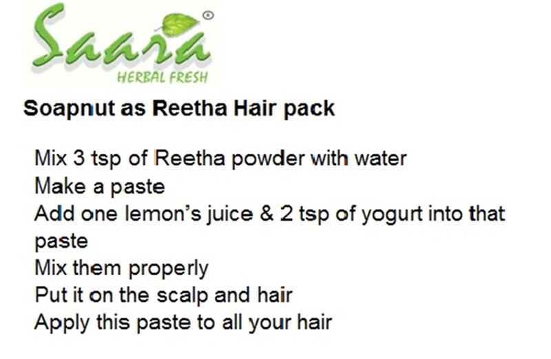 SAARA : Soapnut l Boondi Kottai l Kumkudukaya, 100 gm - Image 4