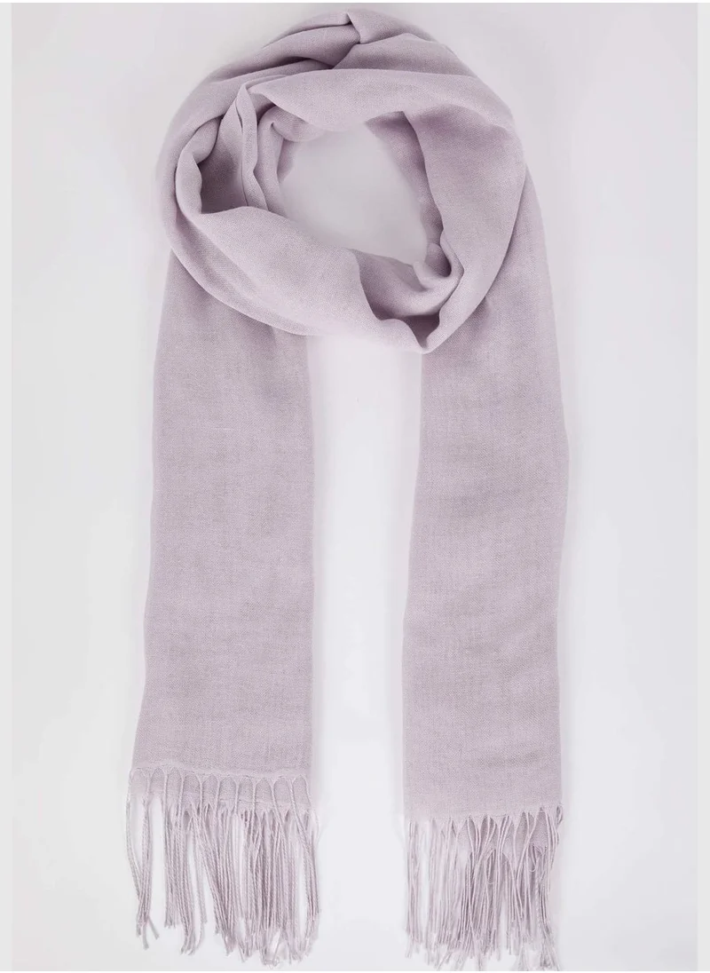 ديفاكتو Fringed End Shawl