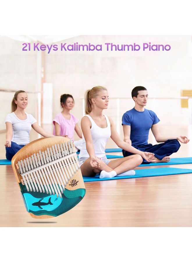 نيبمينينت آلة كاليمبا بيانو إبهام محمولة مكونة من 21 مفتاحا - Image 3