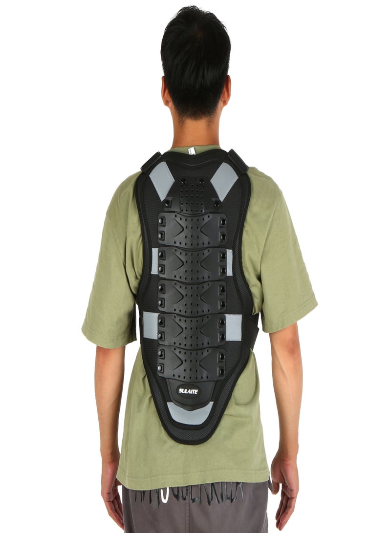 Generic Men Motorcycle Armor Vest Body Chest Spine Back Protector Protective Jacket for Cycling Skating Skiing Skateboarding - Image 4