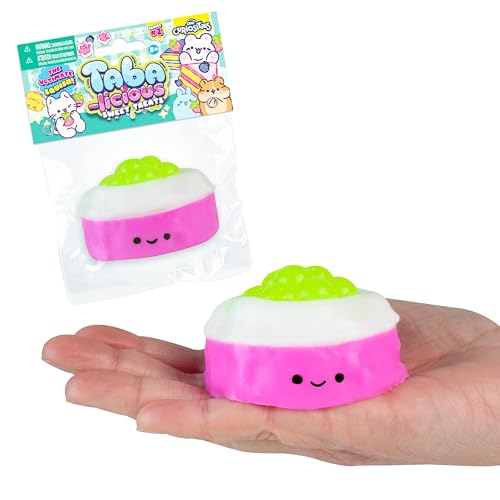 The Orb Factory ORB Tabalicious Sweet Treats TABA Squishy Cake Toy Soft Sticky Bubble Cake Dessert TABA Squishy Food Squishies Fun Stress Relief Kawaii Sensory Fidget Food Toys and Gifts for Kids and Adults - Image 1