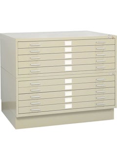 Safco Products Flat File Closed Base for 5-Drawer 4994TSR Flat File, Sold Separately, Tropic Sand  - Image 3