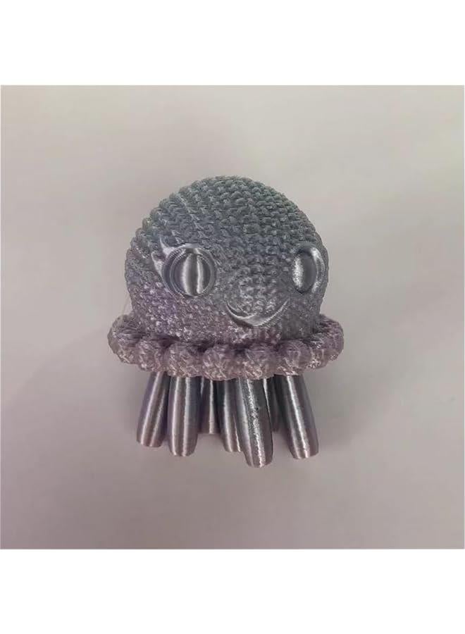 3D Printed Octopus Animals Fidget Toy for Autism ADHD 3D Printed Gift DIY Creative Ornament Articulated Dragon Toys Home Decor for  Birthday Home Office Desktop Craft / Random color