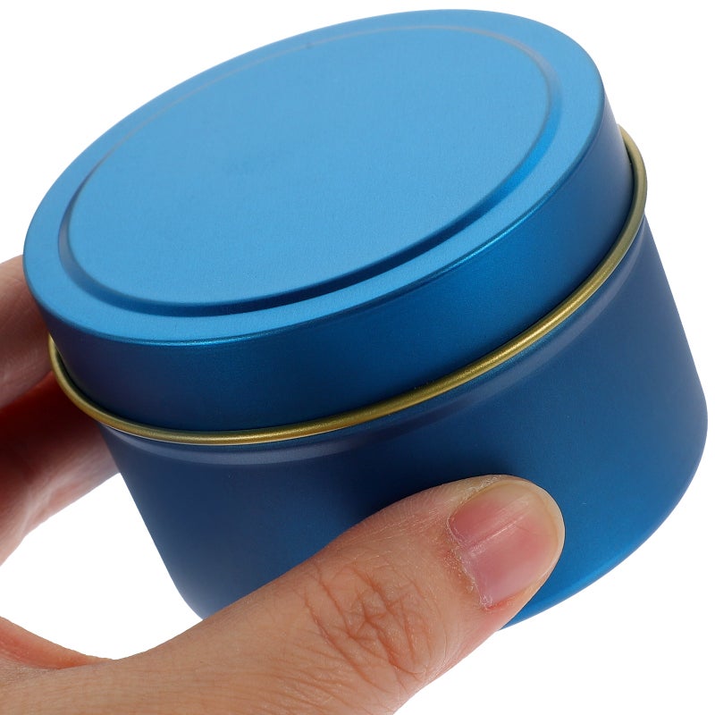 24Pcs Candle Jars Empty Candle Metal Jars DIY Candle Jars with Lids Candle Storage Containers - Image 5