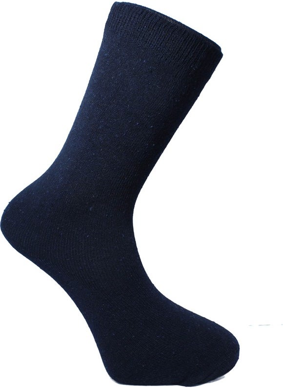 Seva 3 Pairs Women's Socks Colorful Daily Soft Socks / Pink, Blue, Navy Blue  - Image 4