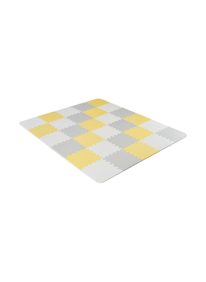 Kinderkraft 30 Pieces Puzzle Play Mat Luno, Educational Playmat, Soft Foam Floor, Waterproof, Easy To Clean, No Harmful Substances, Foldable, For Kids Baby, 150X180 Cm - Multicolour  - Image 1