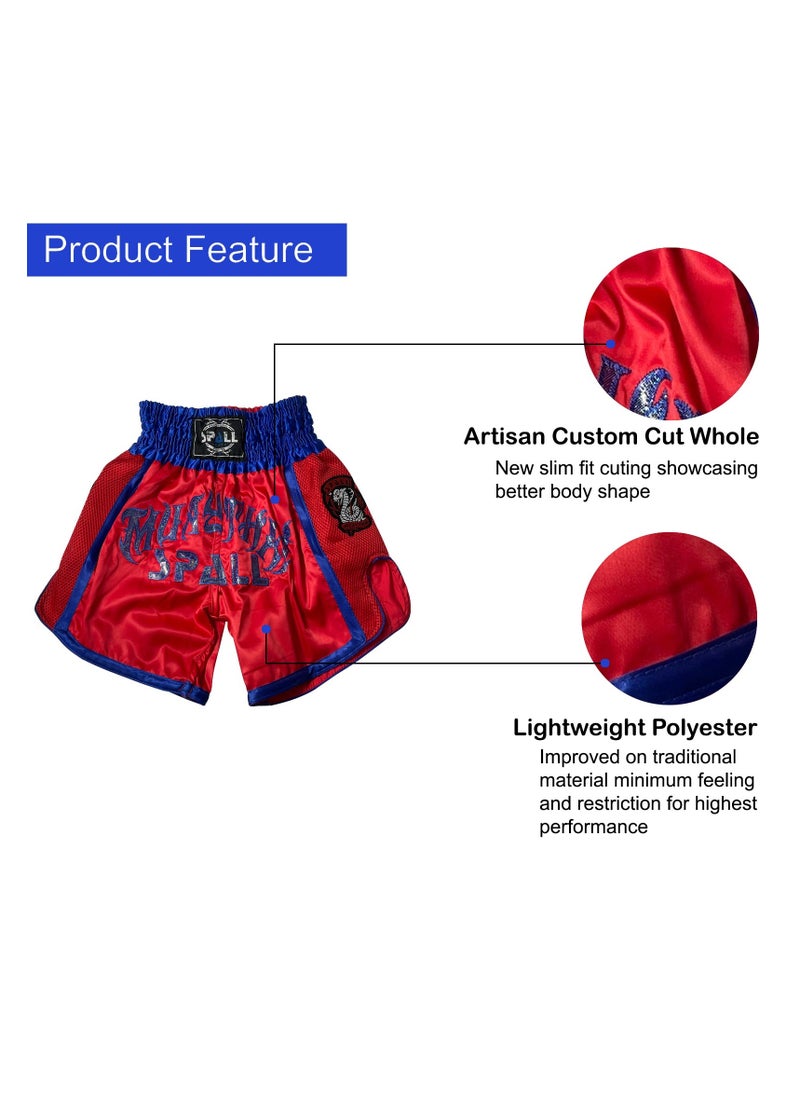 Spall Boxing Shorts For Men Muay Thai Shorts For Kickboxing Wretling Grappling Fight And Cross Training Martial Arts Training Gym Clothing  - Image 3