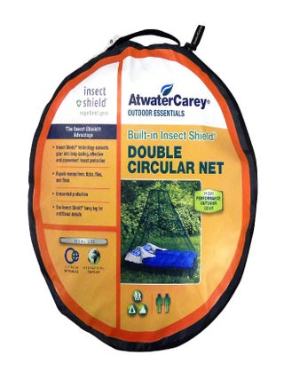Carey Double Circular Bed Mosquito Net Treated With Insect Shield Permethrin Bug Repellent, Green Bed Net, One Size - pzsku/Z20E8BF48B2CBF6507683Z/45/_/1685702700/6707219d-07e4-4f57-891c-62d5b3982bc5