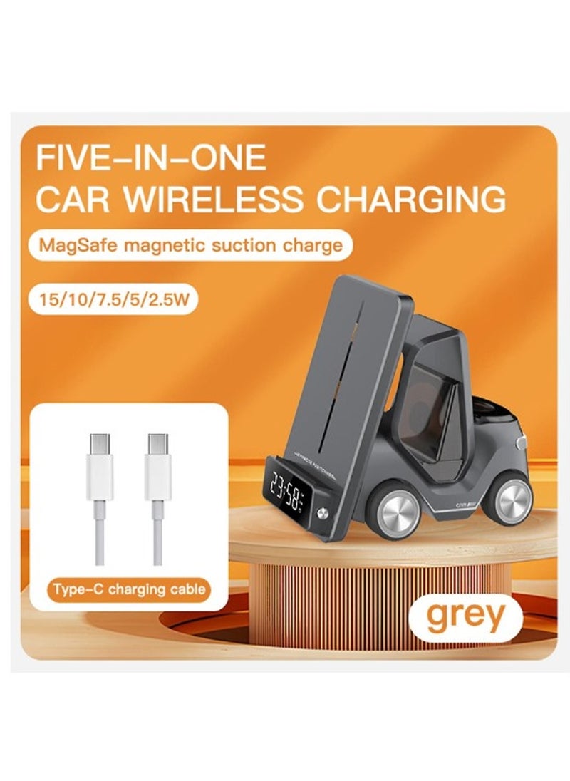 FEND - Fend Truck Design Multi Functional Fast Wireless Charger Dock Station For Smart Phones Smart Watches and Other Wireless Charging Supporting Devices - Image 1