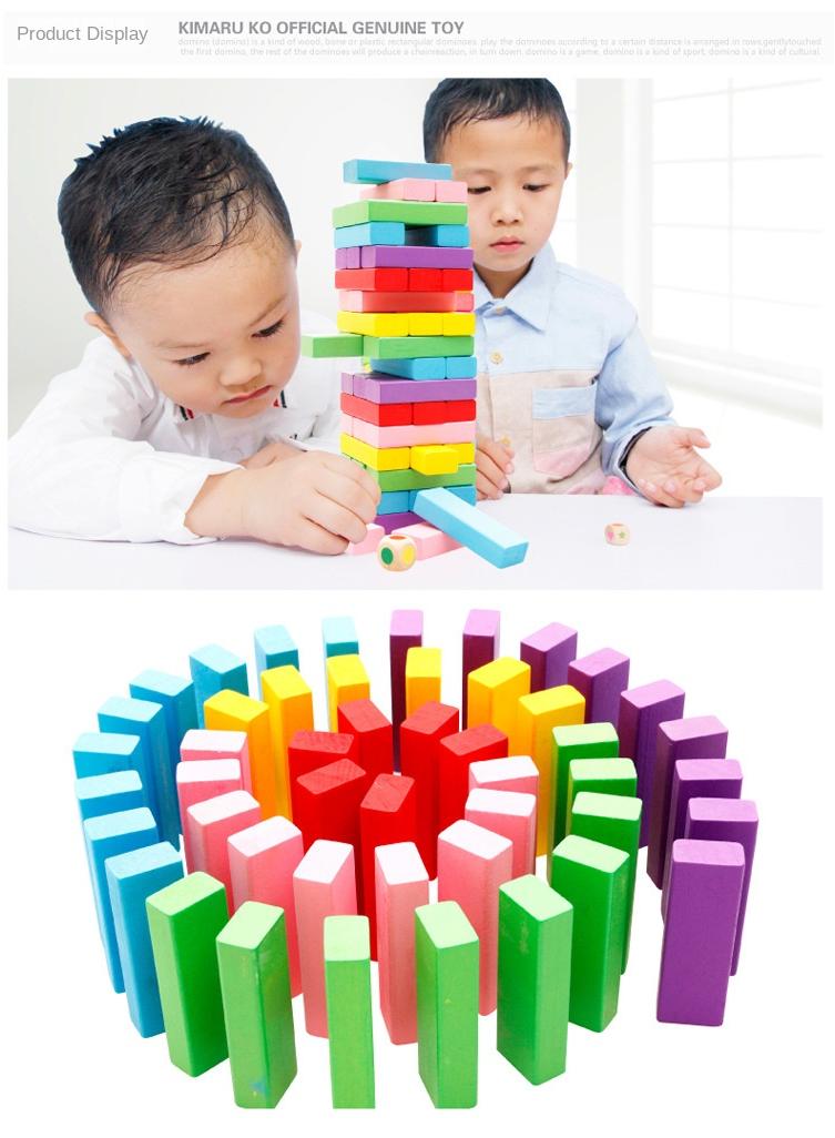Y&D 48 Pieces Of Colorful Drawing Blocks Toy  - Image 3