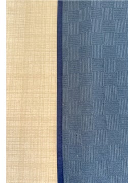 Alla Turca Double Natural Cotton Pike Set Indigo  - Image 3