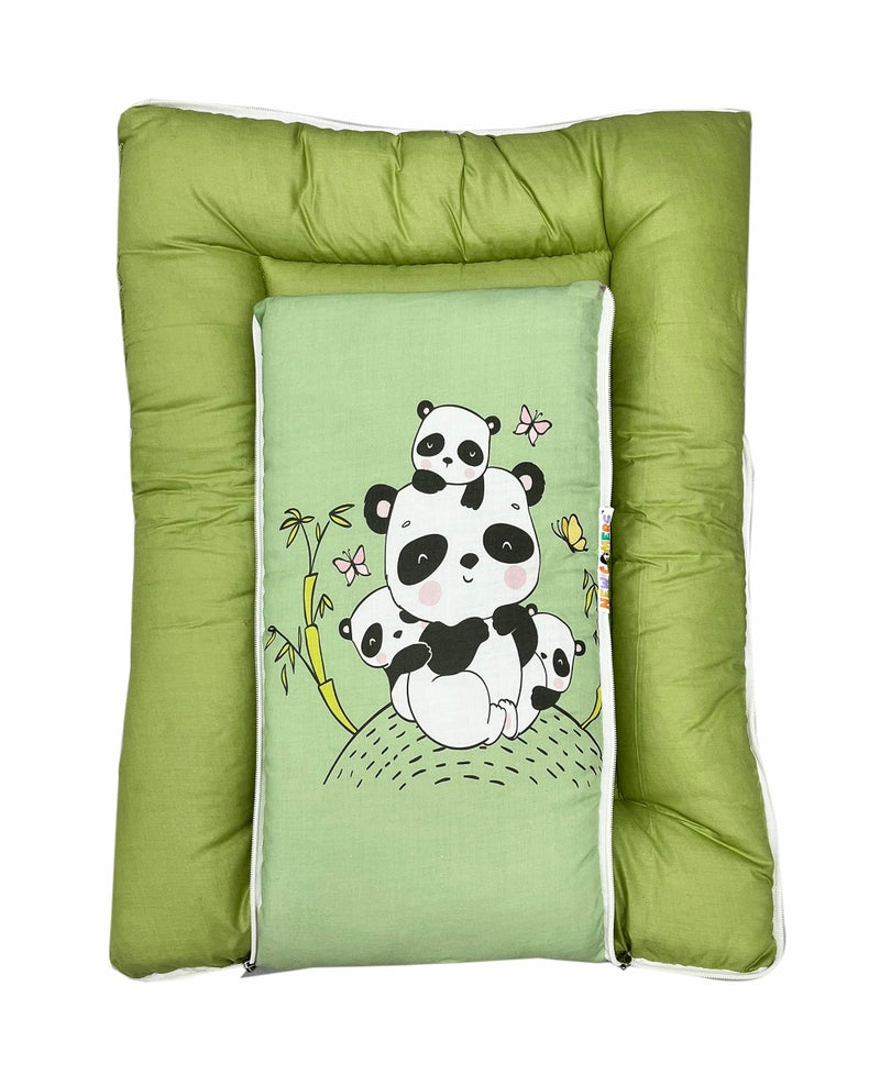 NEW COMERS® 3 in 1 Baby Bed, Sleeping Bag & Carry Nest, Cotton Baby Bedding for New Born & Infant, Travel Friendly Portable Bassinet, for Baby Carrying & co Sleeping, Unisex Baby Sleeping Bed-856 - Image 3