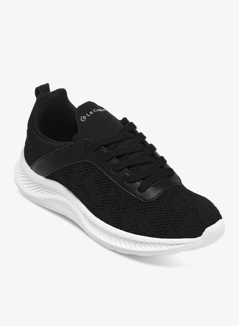 Le Confort Women Mesh Sports Shoes with Lace-Up Closure - Image 1
