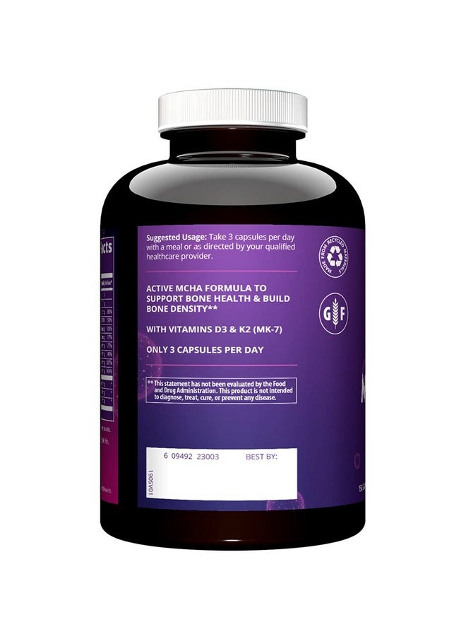 MRM - Nutrition Bone Maximizer® Iii  With Mcha + Vitamin D3 + Vitamin K2  Bone Health  High Potency  Key Vitamins And Minerals For Bones  50 Servings - Image 1