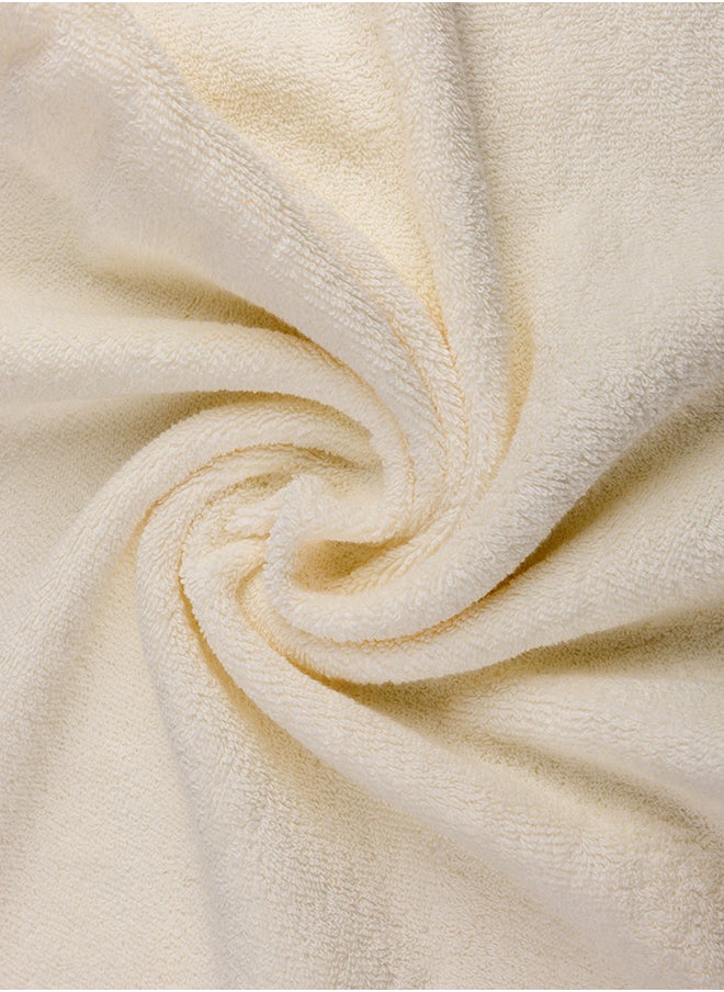 Notte Bianca - 2 Peaces  Hand Towel 40X60 Off White Soft Excellent Absorbing 500 Gsm - Image 1