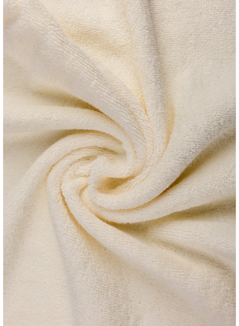 Notte Bianca 2 Peaces  Hand Towel 40X60 Off White Soft Excellent Absorbing 500 Gsm - Image 5