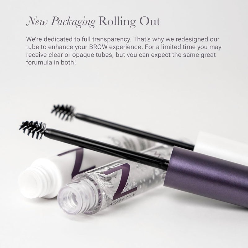 NULASTIN NULASTIN BROW Renewing Serum with Elastaplex, Eyebrow Enhancing Treatment for Thicker Looking Brows, Cruelty-Free (2-pack, 3 ml Each)  - Image 4