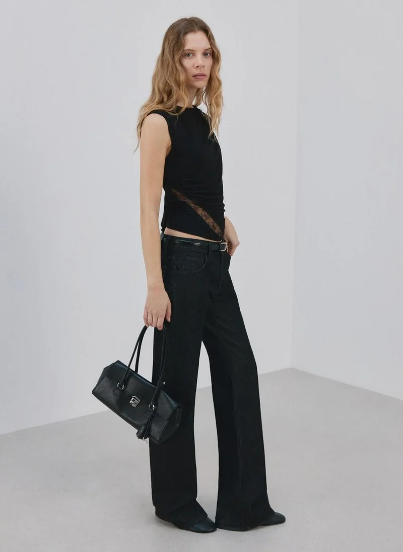 MANGO  Ruched fitted top for Women | Best Price UAE