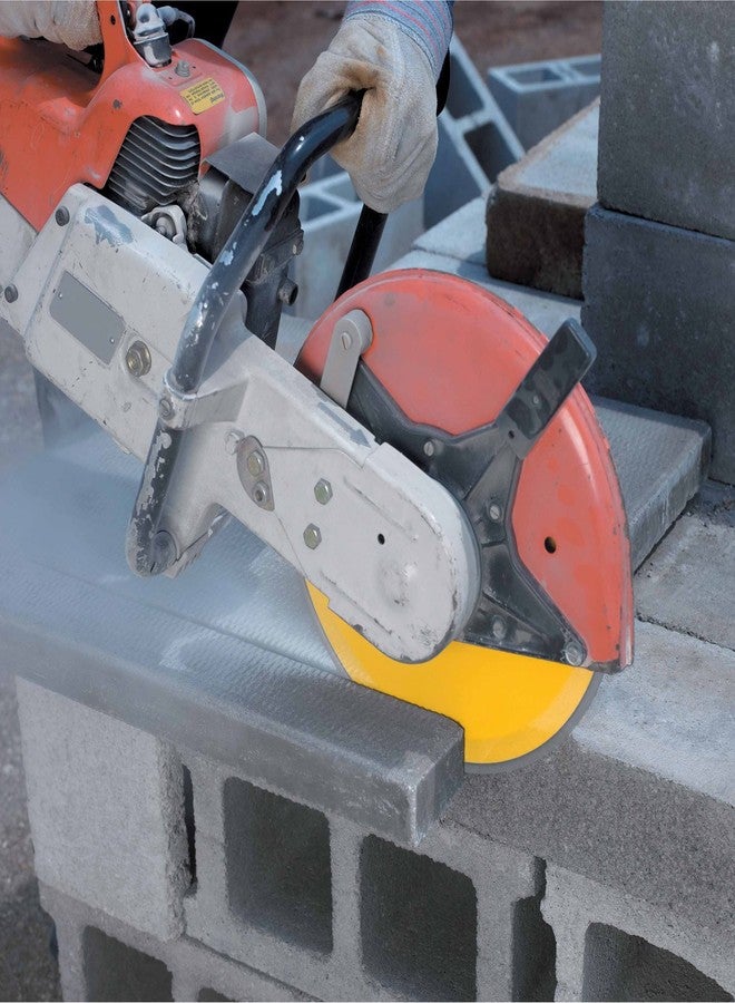 ديوالت شفرة المنشار الماسية المجزأة للقطع الجاف DEWALT DW4747 XP مقاس 12 بوصة مع محور مقاس 1 بوصة للإسفلت والطوب والخرسانة - Image 4