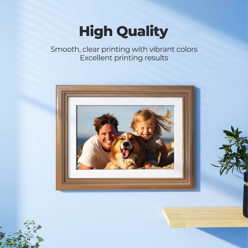 Topcolor Compatible for EPT552 Ink Bottles 6 Pack ET-8550 ET-8500 Replacement for EPT552 Ink Refill Bottle Work for Photo ET 8550 ET8550 Photo ET 8500 ET8500 8550 8500 Printers (BK PB C M Y GY) - Image 4
