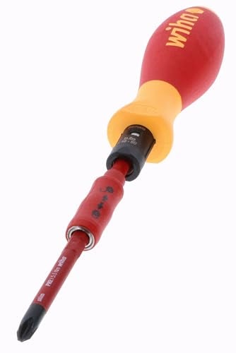 Wiha ويها 28789 مجموعة مفاتيح عزم معزولة مكونة من 11 قطعة (10-50 إن/رطل) ومجموعة شفرات سليم لاين - Image 5