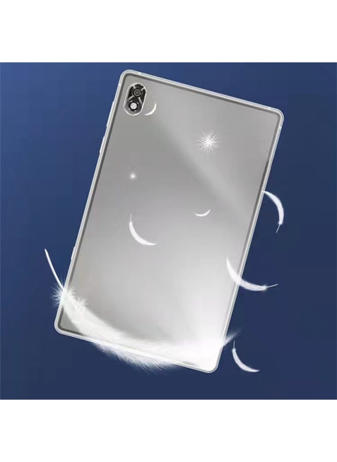 For Lenovo M11 Plus Tablet Protective Cover M11 Tablet Cover Small Pad 10.6 Translucent TPU Soft Case-Color:White (single Model Single Color 20 Order)-Applicable Model:M11 Plus/K11 Plus