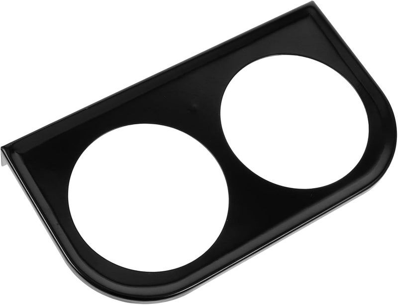 Car Gauge Mount Holder Dual Instrument Panel Bracket for Easy Installation Durable Design Fits Car Interiors for Car Enthusiasts Finish - Image 1