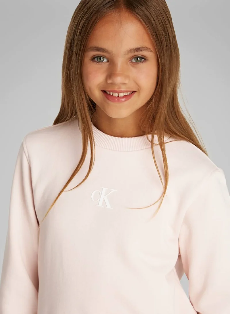 Calvin Klein Jeans Logo Crew Neck Sweatshirt
