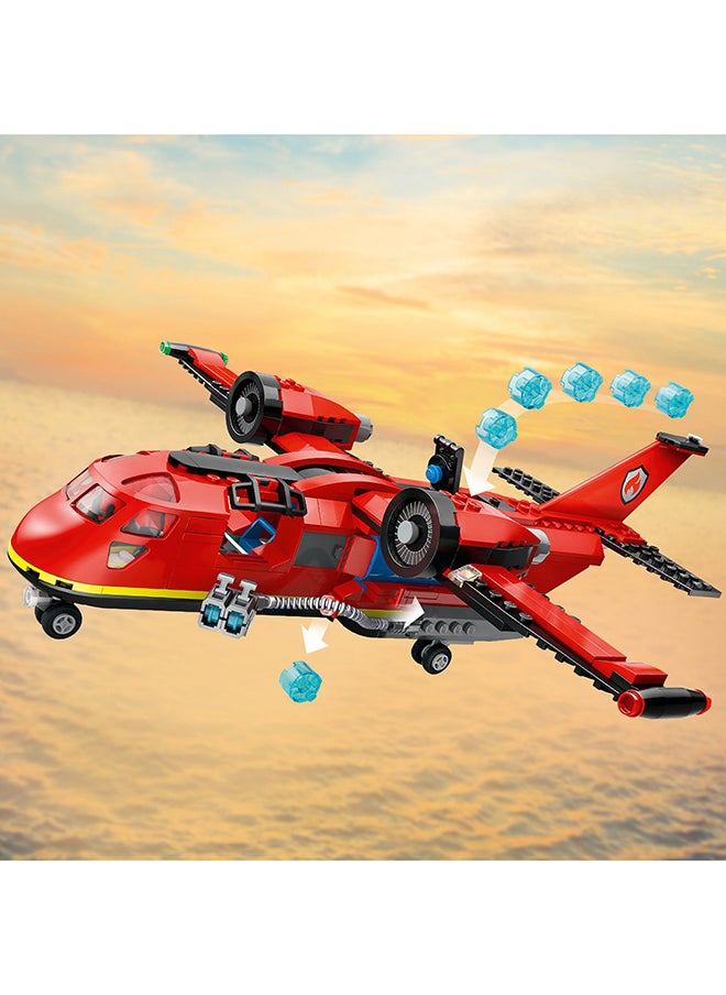 LEGO - 60413 City Fire Rescue Plane Toy For Kids And Fans Of Firefighter Toys, Fun Birthday Gift Idea For Boys And Girls Aged 6 Plus Who Love Imaginative Play, Includes 3 Minifigures (478 Pieces) - Image 1