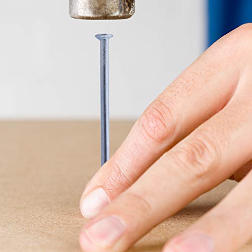 Maexxna Hardware Nails Assortment Kit, 600PCS Galvanized Nails, Picture Hanging Nails, Includes Finish, Wire, Common, Brad Nails - Image 5