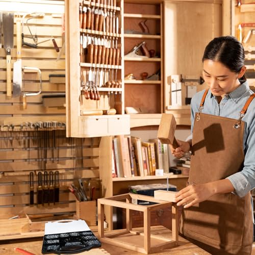 Maexxna Hardware Nails Assortment Kit, 600PCS Galvanized Nails, Picture Hanging Nails, Includes Finish, Wire, Common, Brad Nails - Image 3