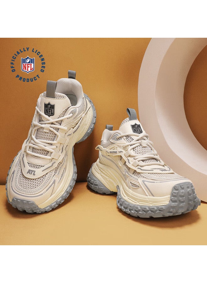 Nfl Super Bowl Men's Shoes Summer Mesh Breathable Dad Shoes Trendy Thick-soled Tire Shoes Height-increasing Couple Casual Shoes - Image 1