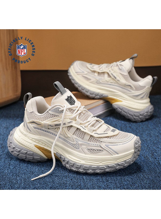 Nfl Super Bowl Men's Shoes Summer Mesh Breathable Dad Shoes Trendy Thick-soled Tire Shoes Height-increasing Couple Casual Shoes - Image 4